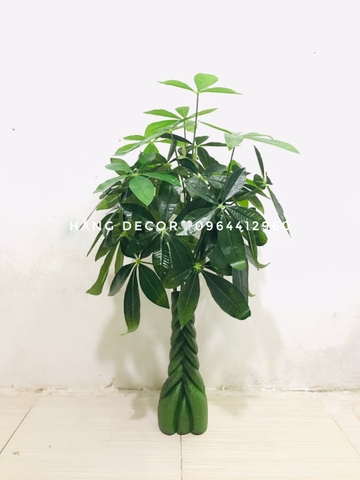 CÂY KIM NGÂN NHỰA TRANG TRÍ NỘI THẤT HẰNG DECOR 80CM