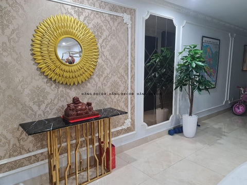 CÂY KIM NGÂN GIẢ TRANG TRÍ NHÀ ĐẸP HẰNG DECOR(1M5)