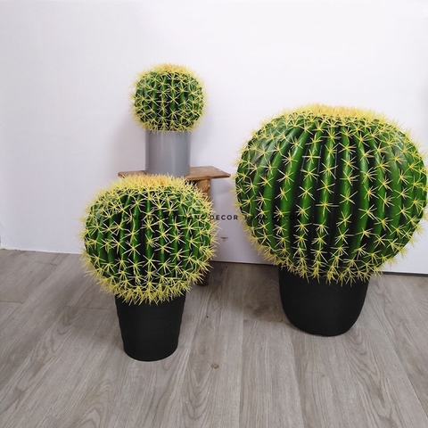 CÂY XƯƠNG RỒNG TRÒN NHỰA GIẢ TRANG TRÍ ( 22CM, 30CM,45CM)