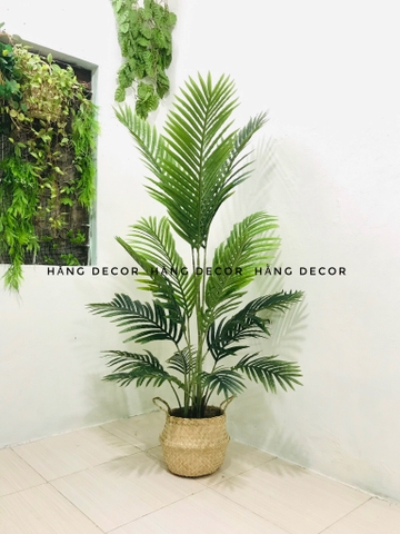 CÂY DỪA BỤI GIẢ TRANG TRÍ NHÀ HẰNG DECOR(1M1, 1M4, 1M6, 1M8)