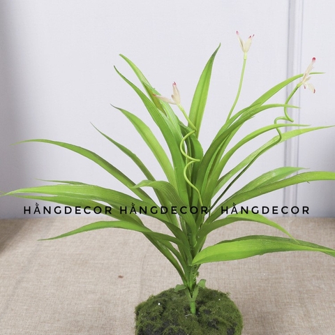 CÂY DỨA HOA GIẢ TRANG TRÍ 40CM