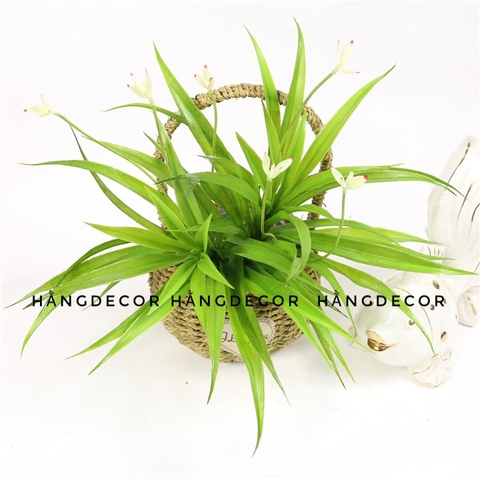 CÂY DỨA HOA GIẢ TRANG TRÍ 40CM