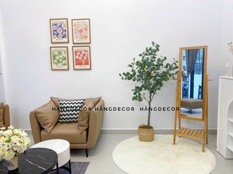 CÂY BẠCH ĐÀN GIẢ TRANG TRÍ NỘI THẤT HẰNG DECOR( 165CM)