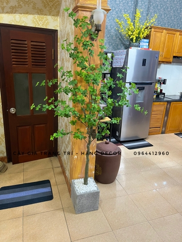 CÂY THẠCH NAM GIẢ TRANG TRÍ HẰNG DECOR (1M5, 1m7)