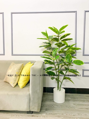 CÂY BÀNG CẨM THẠCH GIẢ TRANG TRÍ  1M4