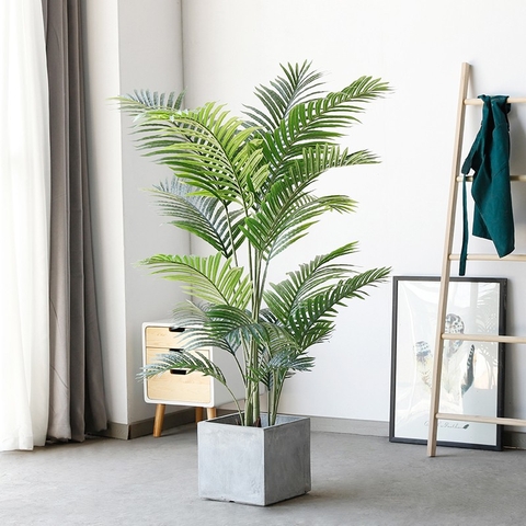 CÂY DỪA BỤI GIẢ TRANG TRÍ NHÀ HẰNG DECOR(1M1, 1M4, 1M6, 1M8)