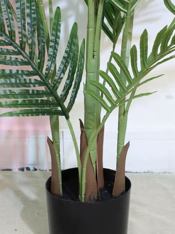 CÂY DỪA BỤI GIẢ TRANG TRÍ NHÀ HẰNG DECOR(1M1, 1M4, 1M6, 1M8)