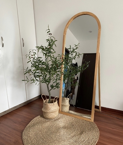 CÂY OLIU GIẢ TRANG TRÍ HẰNG DECOR 1M3