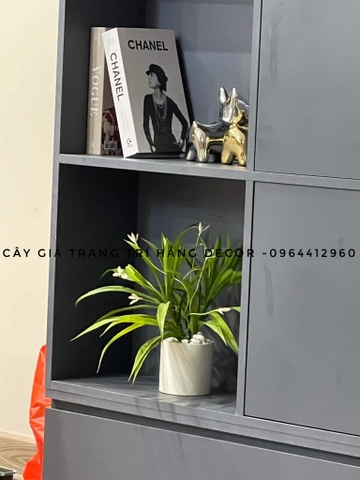 CHẬU DỨA HOA GIẢ ĐẶT BÀN 35CM