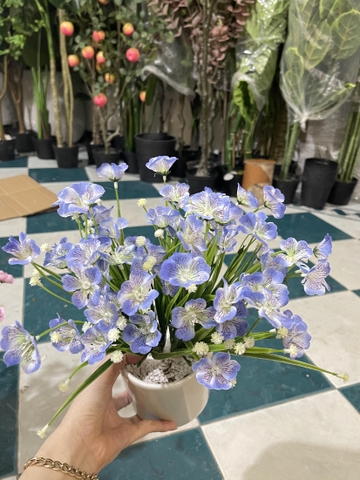 CHẬU HOA CÁNH BƯỚM GIẢ ĐẶT BÀN 30CM