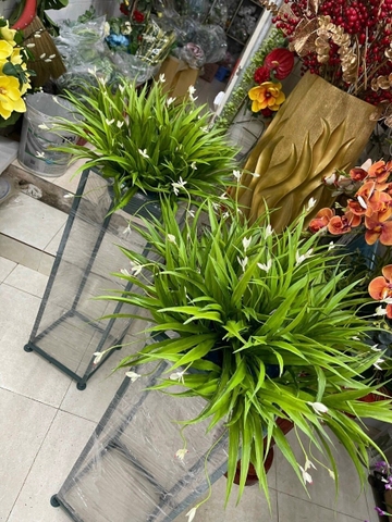 CÂY DỨA HOA GIẢ TRANG TRÍ 40CM