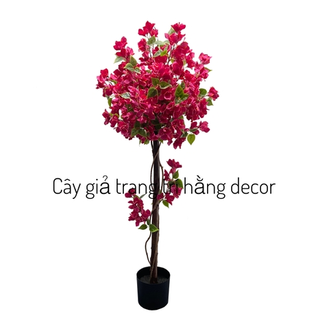 CÂY HOA GIẤY GIẢ TRANG TRÍ 1M3 HẰNG DECOR