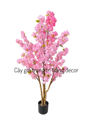 CÂY HOA ANH ĐÀO GIẢ THÂN GỖ (1M3,1M5)