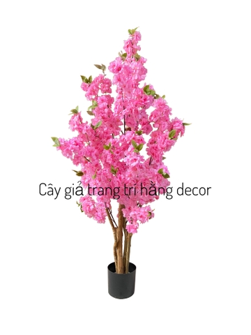 CÂY HOA ANH ĐÀO GIẢ THÂN GỖ (1M3,1M5)