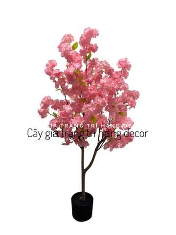 CÂY HOA ANH ĐÀO GIẢ TRANG TRÍ 1M3 HẰNG