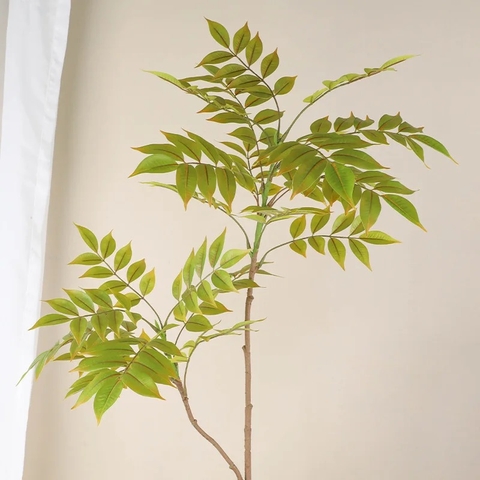CÀNH GỖ SƠN MÀI GIẢ CẮM BÌNH TRANG TRÍ 90CM