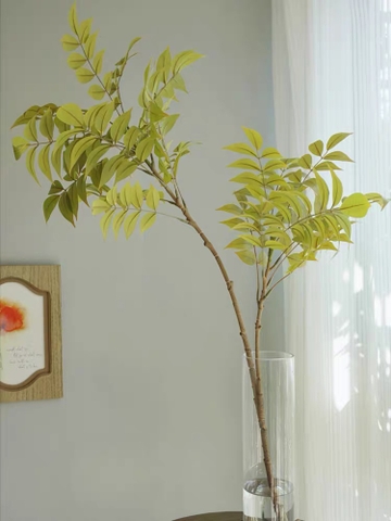 CÀNH GỖ SƠN MÀI GIẢ CẮM BÌNH TRANG TRÍ 90CM