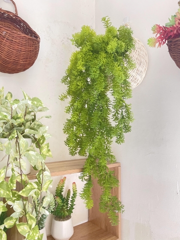 Giỏ dây rủ giả treo tường 70cm