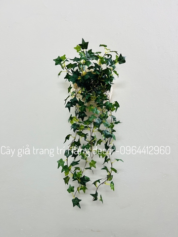 Giỏ dây rủ giả treo tường 70cm