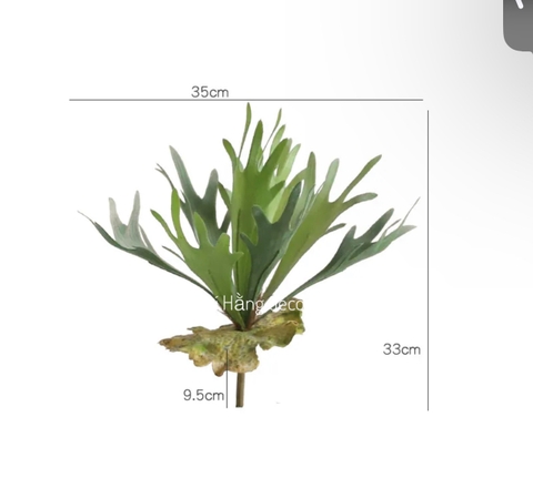 CÂY SỪNG HƯƠU GIẢ TRANG TRÍ 33CM