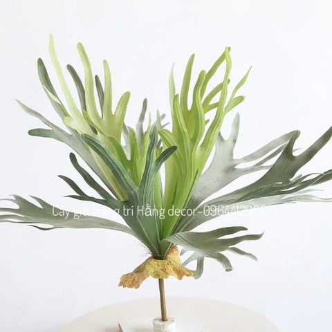 CÂY SỪNG HƯƠU GIẢ TRANG TRÍ 33CM