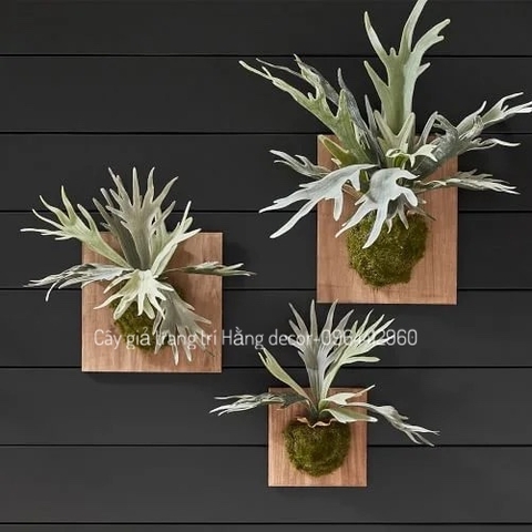 CÂY SỪNG HƯƠU GIẢ TRANG TRÍ 33CM