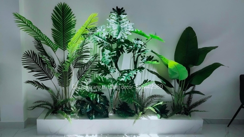 CÂY TRẦU BÀ LEO GIẢ HẰNG DECOR (1M2-1M6)