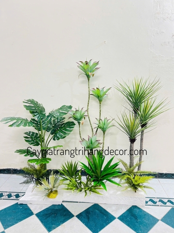 CÂY BÔNG SÚNG GIẢ HẰNG DECOR (1M1, 1M6)