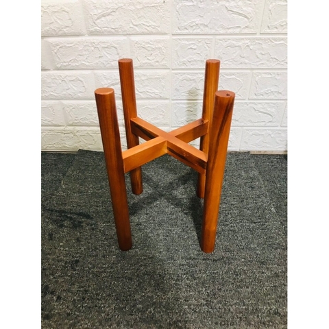 ĐÔN GỖ KÊ CHẬU CÂY - KỆ ĐỠ CHẬU CÂY HẰNG DECOR (size 18cm,20cm,22cm,26cm)
