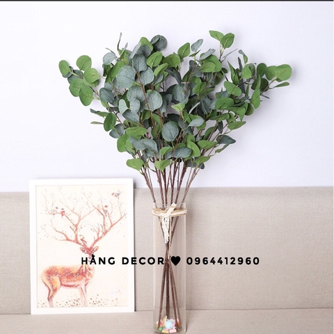 CÀNH BẠCH ĐÀN GIẢ TRANG TRÍ NỘI THẤT HẰNG DECOR (90cm)
