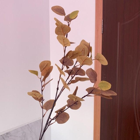 CÀNH LÁ TÁO GIẢ TRANG TRÍ CẮM BÌNH HẰNG DECOR (90CM)
