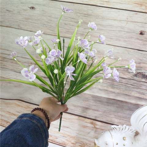 Cành hoa tóc tiên xẻ in 40cm
