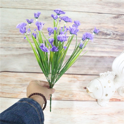 Cành hoa tóc tiên xẻ in 40cm