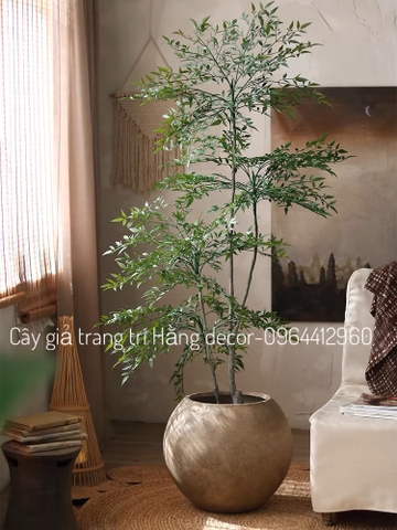 CÂY NAM THIÊN TRÚC GIẢ 1m8 hằng decor
