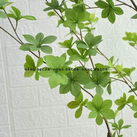 CÂY THẠCH NAM 2 THÂN NHỰA GIẢ TRANG TRÍ HẰNG DECOR(1M7)