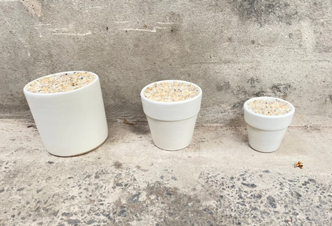 Chậu gốm Sứ Trồng Cây Cảnh Để Bàn Đường Kính 11cm