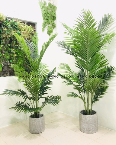 CÂY DỪA BỤI GIẢ TRANG TRÍ NHÀ HẰNG DECOR(1M1, 1M4, 1M6, 1M8)