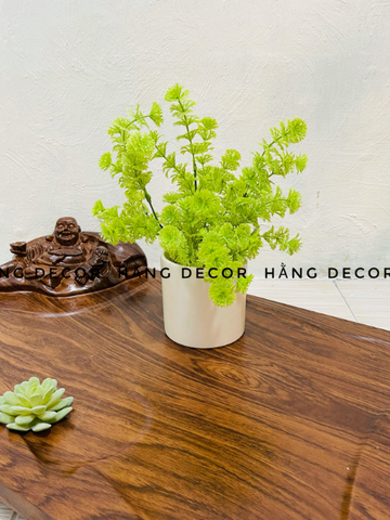 CHẬU DONG XANG GIẢ ĐẶT BÀN 30cm