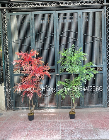 CÂY NAM THIÊN TRÚC GIẢ TRANG TRÍ HẰNG DECOR 1m5