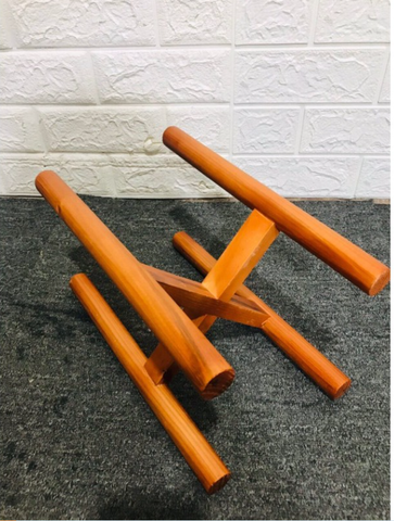 ĐÔN GỖ KÊ CHẬU CÂY - KỆ ĐỠ CHẬU CÂY HẰNG DECOR (size 18cm,20cm,22cm,26cm)
