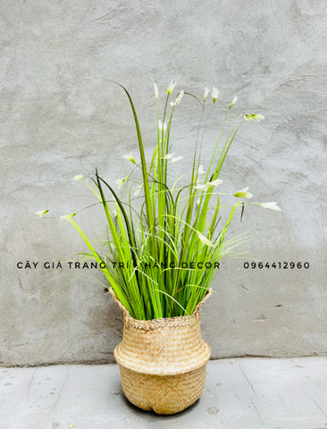 BÚI CỎ HOA LAU GIẢ TRANG TRÍ 70CM