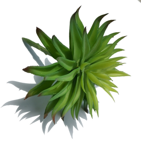 Cành sen đá lá nhọn giả 15cm
