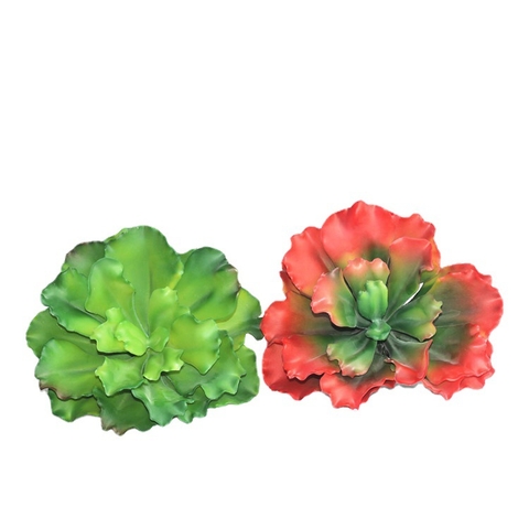 Cành sen đá bông cải soăn giả 40cm