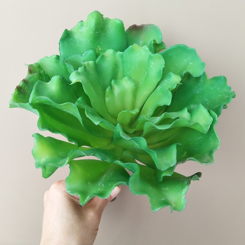 Cành sen đá bông cải soăn giả 40cm