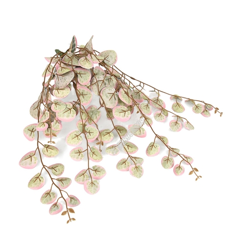 Cành rủ bạch đàn giả 47cm (hồng, xanh)
