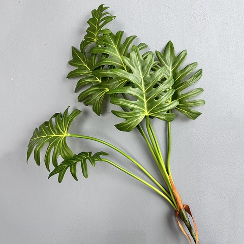 Cành chân vịt giả 80cm