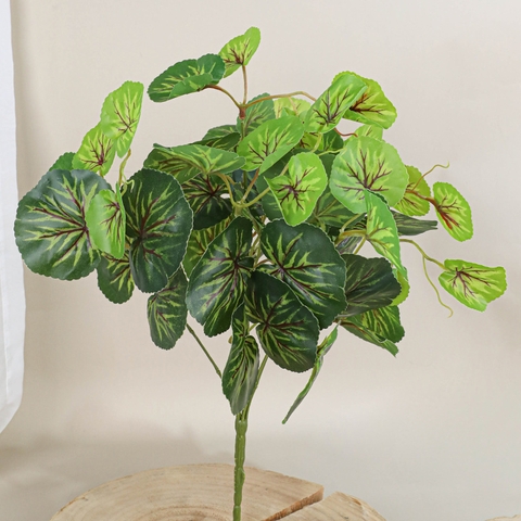 Cành lá 7 nhánh giả nhiều màu 40cm