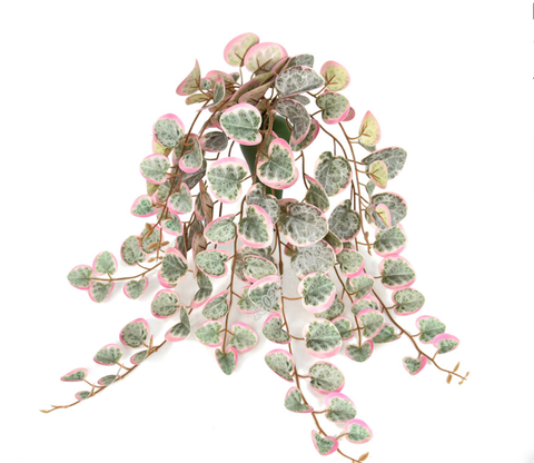 Cành rủ bạch đàn giả 47cm (hồng, xanh)