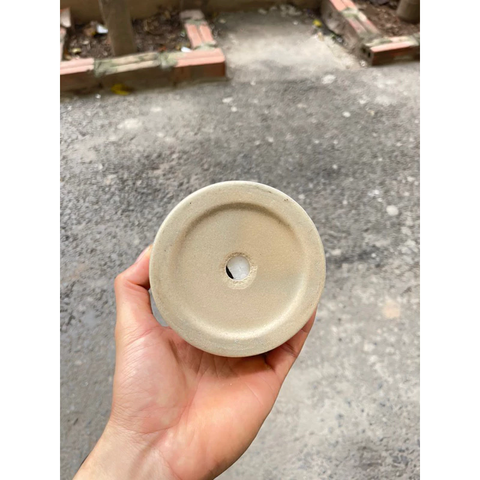 Chậu gốm Sứ Trồng Cây Cảnh Để Bàn Đường Kính 11cm