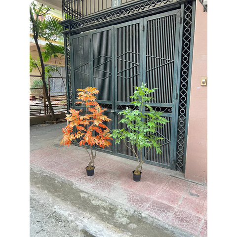 CÂY GỖ SƠN MÀI GIẢ HẰNG DECOR 1M5